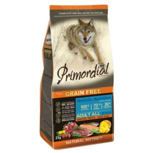 PRIMORDIAL GRAIN FREE PIENSO PARA PERROS ADULTOS PATO Y TRUCHA