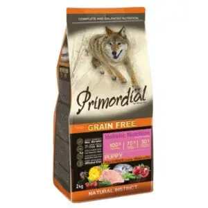 PRIMORDIAL PUPPY GRAIN FREE POLLO Y PESCADO PIENSO PARA CACHORROS