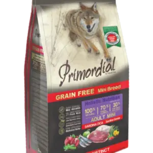 PRIMORDIAL GRAIN FREE PIENSO PARA PERROS MINI SARDINA Y GANSO