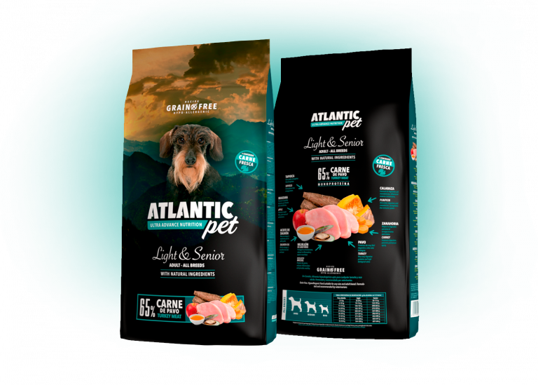 PIENSO PARA PERROS LIGHT/ SENIOR GRAIN FREE