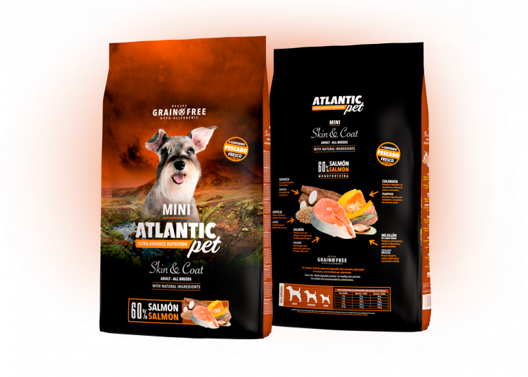 PIENSO DE SALMÓN PERRO MINI ATLANTIC PET 1.5KG