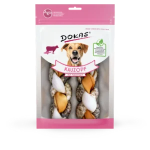 DOKAS TRENZA DE BUEY CON PIEL DE PESCADO 120GR