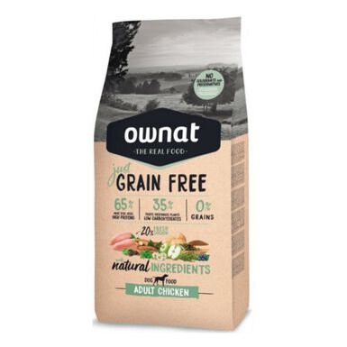 OWNAT JUST GRAIN FREE PERRO ADULTO POLLO