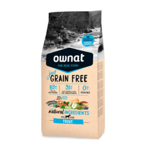OWNAT JUST GRAIN FREE PERRO ADULTO TRUCHA